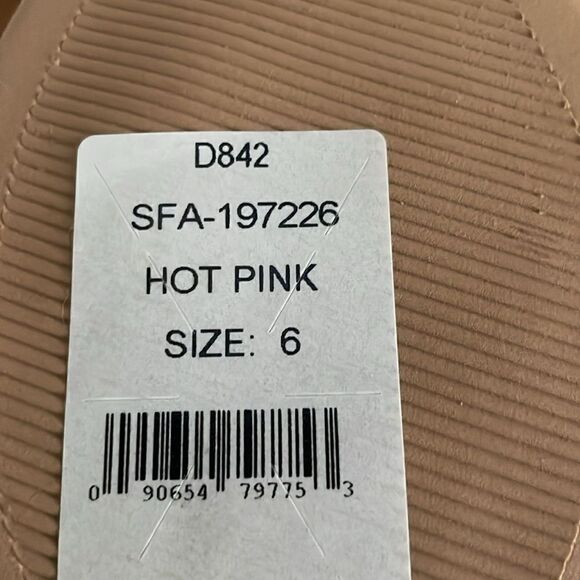 Saks Fifth Avenue Pink Thong Sandals - Picture 3 of 6